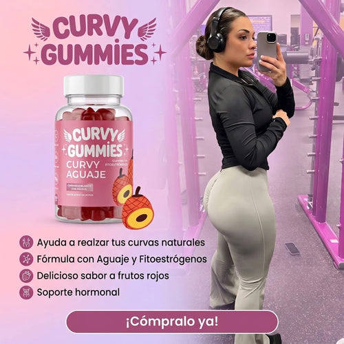 Gomitas de Aguaje Curvy Gummies x 60 - ORIGINAL