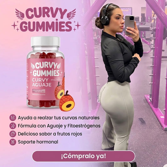 Gomitas de Aguaje Curvy Gummies x 60 - ORIGINAL